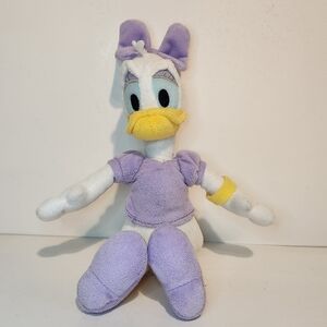 8” Disney Daisy Duck stuffed animal plush